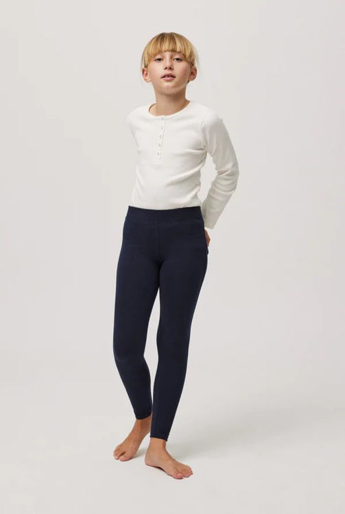 Picture of 33200 THERMAL LEGGINGS WITH ELASTIC WAISTBAND & BACK POCKETS